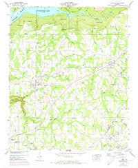 Henagar Alabama Historical topographic map, 1:24000 scale, 7.5 X 7.5 Minute, Year 1947