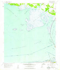 Heron Bay Alabama Historical topographic map, 1:24000 scale, 7.5 X 7.5 Minute, Year 1958