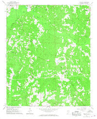 Hightogy Alabama Historical topographic map, 1:24000 scale, 7.5 X 7.5 Minute, Year 1967
