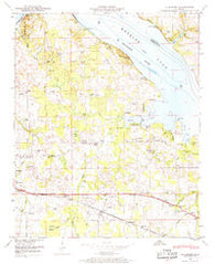 Hillsboro Alabama Historical topographic map, 1:24000 scale, 7.5 X 7.5 Minute, Year 1948