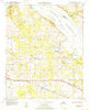 Hillsboro Alabama Historical topographic map, 1:24000 scale, 7.5 X 7.5 Minute, Year 1951