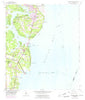 Hollingers Island Alabama Historical topographic map, 1:24000 scale, 7.5 X 7.5 Minute, Year 1953