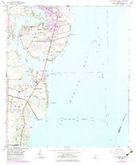 Hollingers Island Alabama Historical topographic map, 1:24000 scale, 7.5 X 7.5 Minute, Year 1953