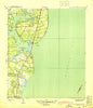 Hollingers Island Alabama Historical topographic map, 1:31680 scale, 7.5 X 7.5 Minute, Year 1940