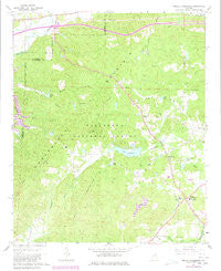 Hollis Crossroads Alabama Historical topographic map, 1:24000 scale, 7.5 X 7.5 Minute, Year 1967