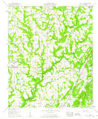 Holly Pond Alabama Historical topographic map, 1:24000 scale, 7.5 X 7.5 Minute, Year 1958