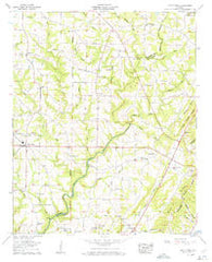 Holly Pond Alabama Historical topographic map, 1:24000 scale, 7.5 X 7.5 Minute, Year 1958