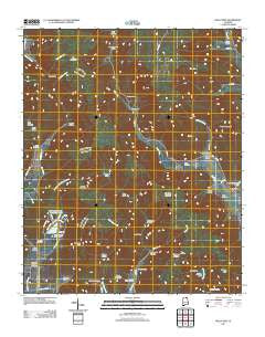 Hollytree Alabama Historical topographic map, 1:24000 scale, 7.5 X 7.5 Minute, Year 2011