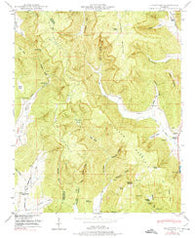 Hollytree Alabama Historical topographic map, 1:24000 scale, 7.5 X 7.5 Minute, Year 1948