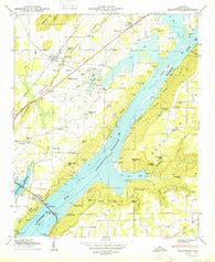 Hollywood Alabama Historical topographic map, 1:24000 scale, 7.5 X 7.5 Minute, Year 1950