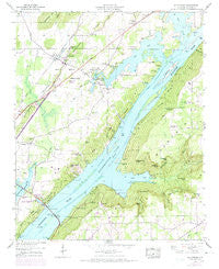 Hollywood Alabama Historical topographic map, 1:24000 scale, 7.5 X 7.5 Minute, Year 1947