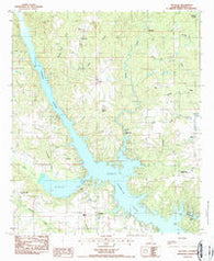 Holtville Alabama Historical topographic map, 1:24000 scale, 7.5 X 7.5 Minute, Year 1987