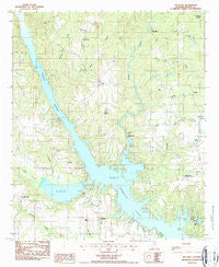 Holtville Alabama Historical topographic map, 1:24000 scale, 7.5 X 7.5 Minute, Year 1987
