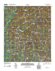 Honoraville Alabama Historical topographic map, 1:24000 scale, 7.5 X 7.5 Minute, Year 2011