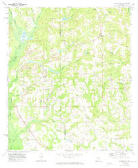 Honoraville Alabama Historical topographic map, 1:24000 scale, 7.5 X 7.5 Minute, Year 1971