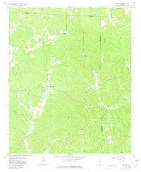 Howard Alabama Historical topographic map, 1:24000 scale, 7.5 X 7.5 Minute, Year 1967