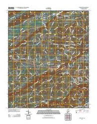 Howelton Alabama Historical topographic map, 1:24000 scale, 7.5 X 7.5 Minute, Year 2011