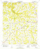 Hulaco Alabama Historical topographic map, 1:24000 scale, 7.5 X 7.5 Minute, Year 1952