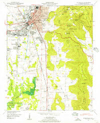 Huntsville Alabama Historical topographic map, 1:24000 scale, 7.5 X 7.5 Minute, Year 1948