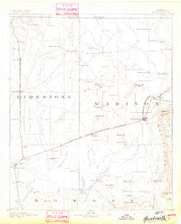 Huntsville Alabama Historical topographic map, 1:125000 scale, 30 X 30 Minute, Year 1892