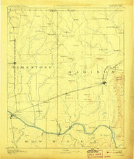 Huntsville Alabama Historical topographic map, 1:125000 scale, 30 X 30 Minute, Year 1892