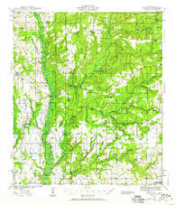 Hurley Mississippi Historical topographic map, 1:62500 scale, 15 X 15 Minute, Year 1941