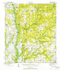 Hurley Mississippi Historical topographic map, 1:62500 scale, 15 X 15 Minute, Year 1941