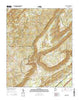 Hyatt Gap Alabama Current topographic map, 1:24000 scale, 7.5 X 7.5 Minute, Year 2014