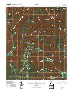 Hytop Alabama Historical topographic map, 1:24000 scale, 7.5 X 7.5 Minute, Year 2010