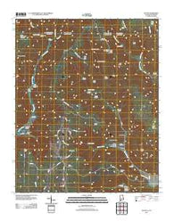 Hytop Alabama Historical topographic map, 1:24000 scale, 7.5 X 7.5 Minute, Year 2011