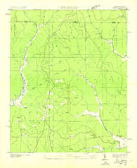 Hytop Alabama Historical topographic map, 1:24000 scale, 7.5 X 7.5 Minute, Year 1936