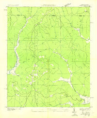 Hytop Alabama Historical topographic map, 1:24000 scale, 7.5 X 7.5 Minute, Year 1936