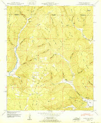 Hytop Alabama Historical topographic map, 1:24000 scale, 7.5 X 7.5 Minute, Year 1951