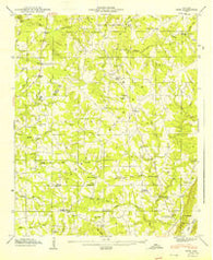 Ider Alabama Historical topographic map, 1:24000 scale, 7.5 X 7.5 Minute, Year 1947