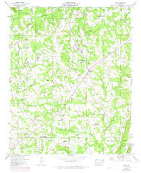 Ider Alabama Historical topographic map, 1:24000 scale, 7.5 X 7.5 Minute, Year 1946