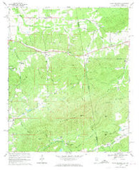 Indian Mountain Alabama Historical topographic map, 1:24000 scale, 7.5 X 7.5 Minute, Year 1967