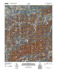Indian Mountain Alabama Historical topographic map, 1:24000 scale, 7.5 X 7.5 Minute, Year 2011