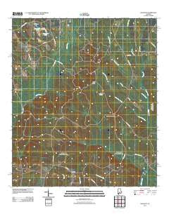 Industry Alabama Historical topographic map, 1:24000 scale, 7.5 X 7.5 Minute, Year 2011