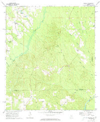 Industry Alabama Historical topographic map, 1:24000 scale, 7.5 X 7.5 Minute, Year 1971