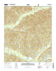 Ingram Alabama Current topographic map, 1:24000 scale, 7.5 X 7.5 Minute, Year 2014