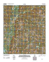 Ino Alabama Historical topographic map, 1:24000 scale, 7.5 X 7.5 Minute, Year 2011