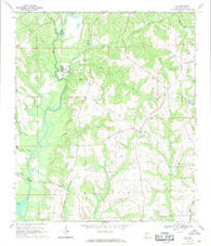 Ino Alabama Historical topographic map, 1:24000 scale, 7.5 X 7.5 Minute, Year 1968