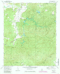 Ironaton Alabama Historical topographic map, 1:24000 scale, 7.5 X 7.5 Minute, Year 1983