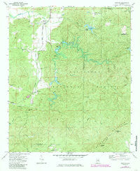 Ironaton Alabama Historical topographic map, 1:24000 scale, 7.5 X 7.5 Minute, Year 1983
