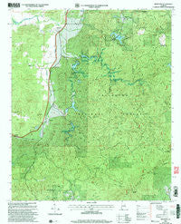 Ironaton Alabama Historical topographic map, 1:24000 scale, 7.5 X 7.5 Minute, Year 2001