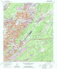 Irondale Alabama Historical topographic map, 1:24000 scale, 7.5 X 7.5 Minute, Year 1959