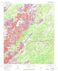 Irondale Alabama Historical topographic map, 1:24000 scale, 7.5 X 7.5 Minute, Year 1959