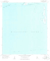 Isle Aux Herbes Alabama Historical topographic map, 1:24000 scale, 7.5 X 7.5 Minute, Year 1958