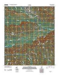 Jachin Alabama Historical topographic map, 1:24000 scale, 7.5 X 7.5 Minute, Year 2011