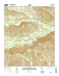 Jachin Alabama Current topographic map, 1:24000 scale, 7.5 X 7.5 Minute, Year 2014